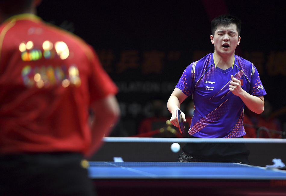 奥运模拟赛樊振东晋级四强