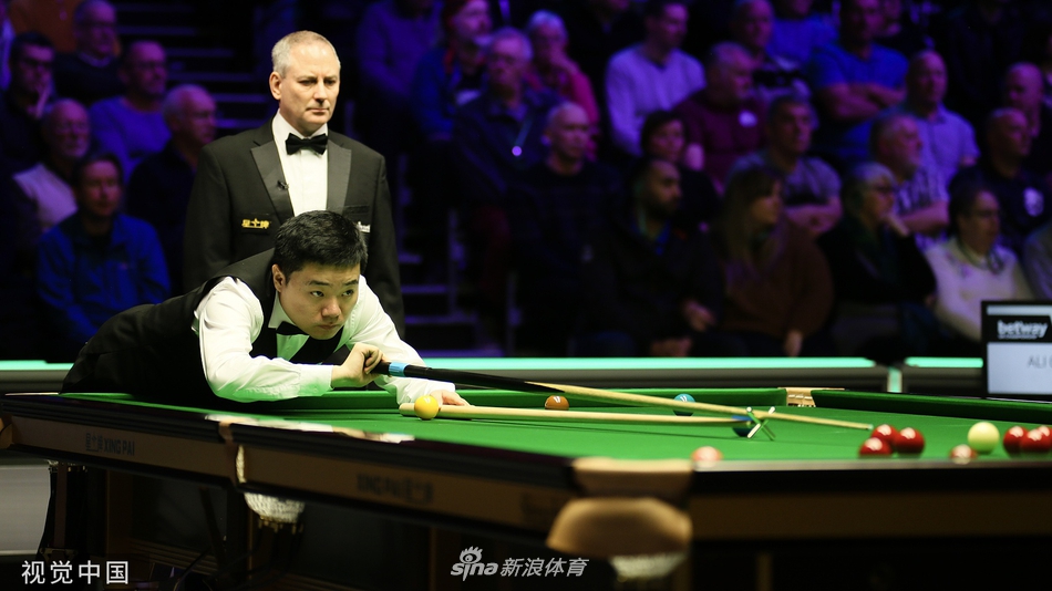 英锦赛丁俊晖6-4卡特晋级16强