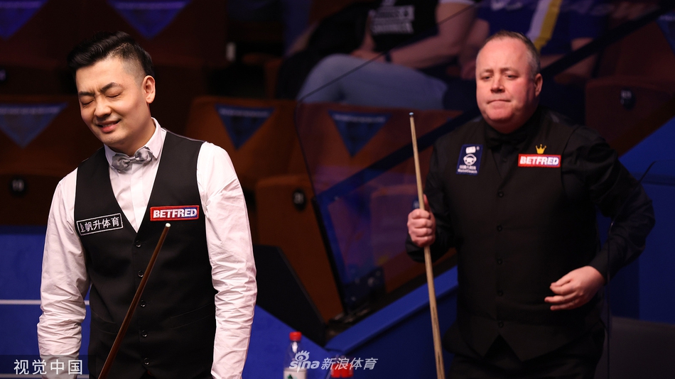 世锦赛田鹏飞4-3领先希金斯