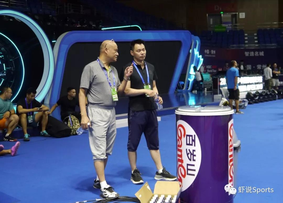 李矛回归国羽后首度公开亮相