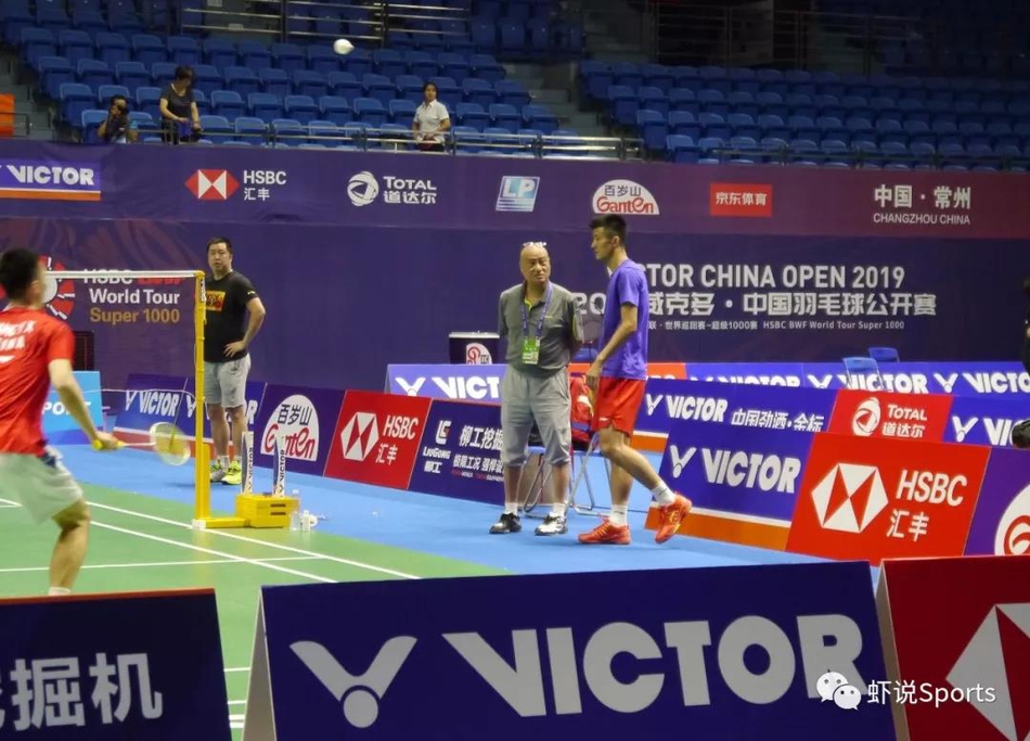 李矛回归国羽后首度公开亮相