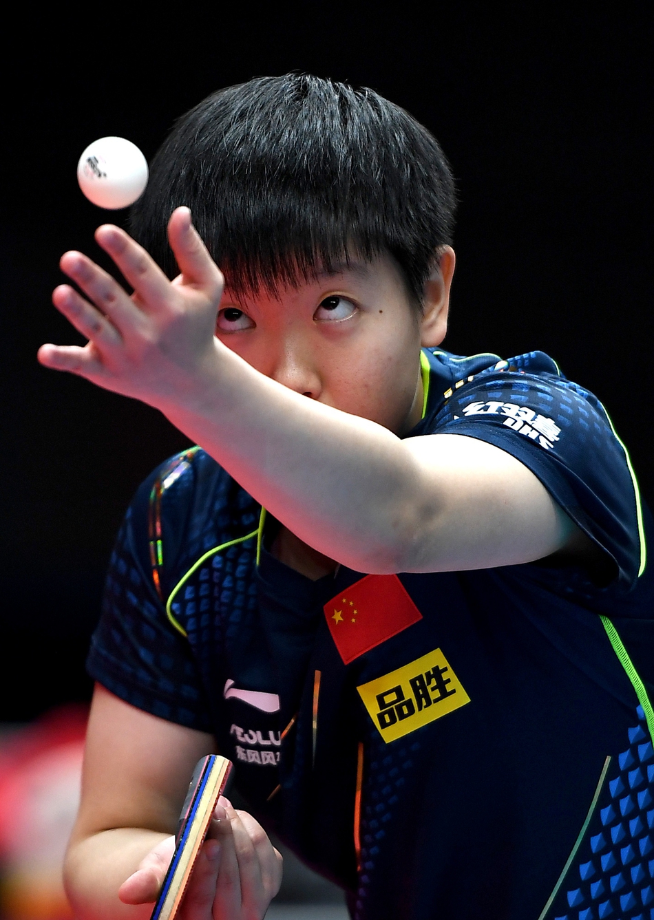 奥运模拟赛孙颖莎晋级女单决赛