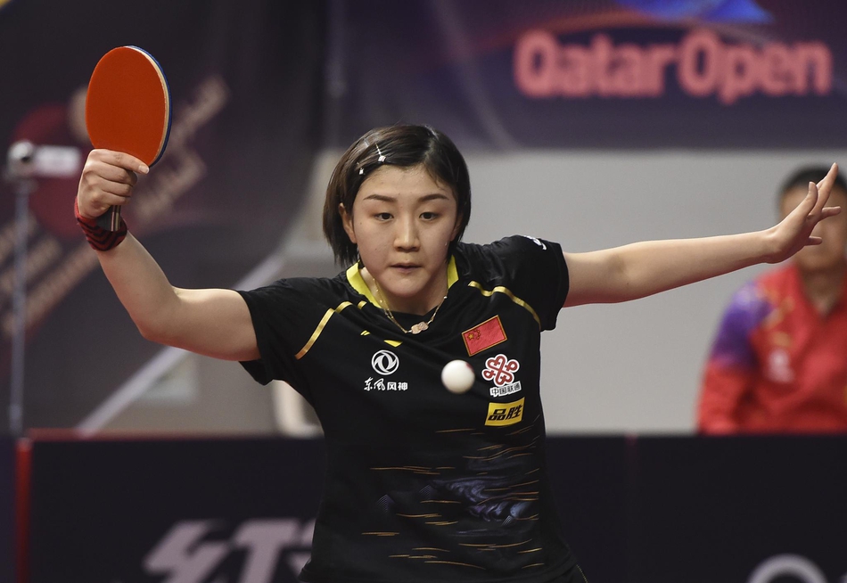 卡塔尔赛陈梦4-0桥本帆乃香