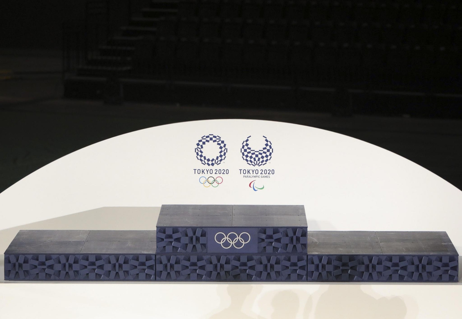 东京奥运会颁奖音乐服装和领奖台亮相
