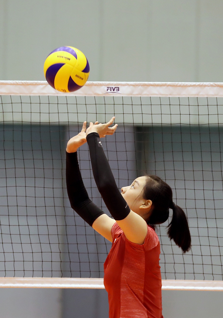 中国女排2019第一期训练