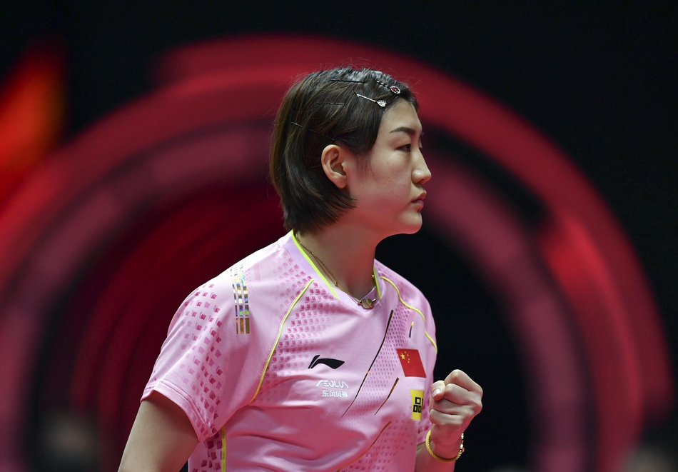 奥运模拟赛陈梦4-2孙颖莎夺冠