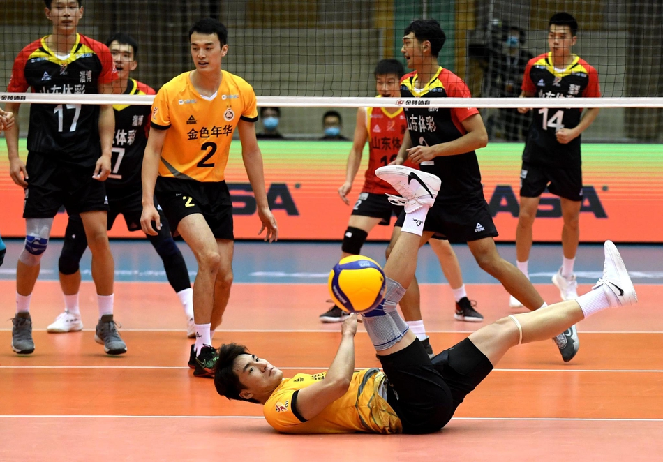 男排联赛：上海3-1山东