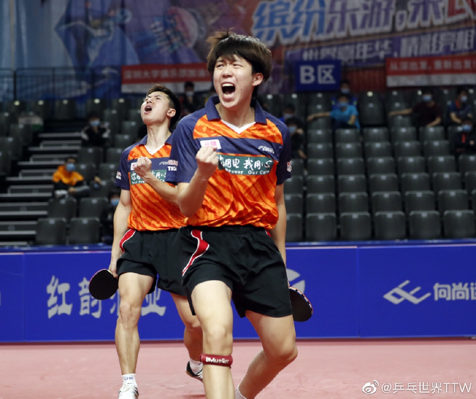 乒超山东鲁能3-0上海晋级决赛