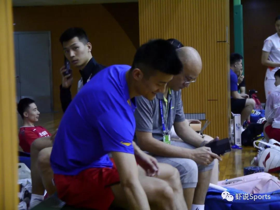 李矛回归国羽后首度公开亮相