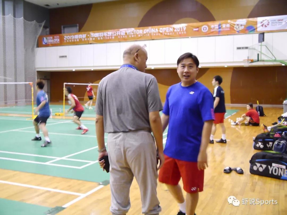 李矛回归国羽后首度公开亮相