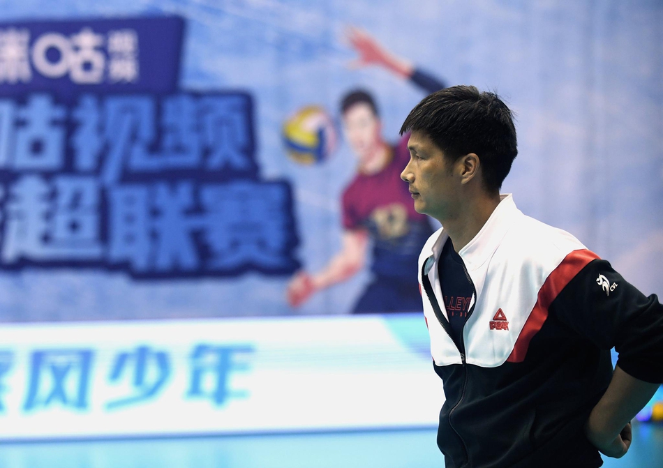 男排联赛：上海3-1山东