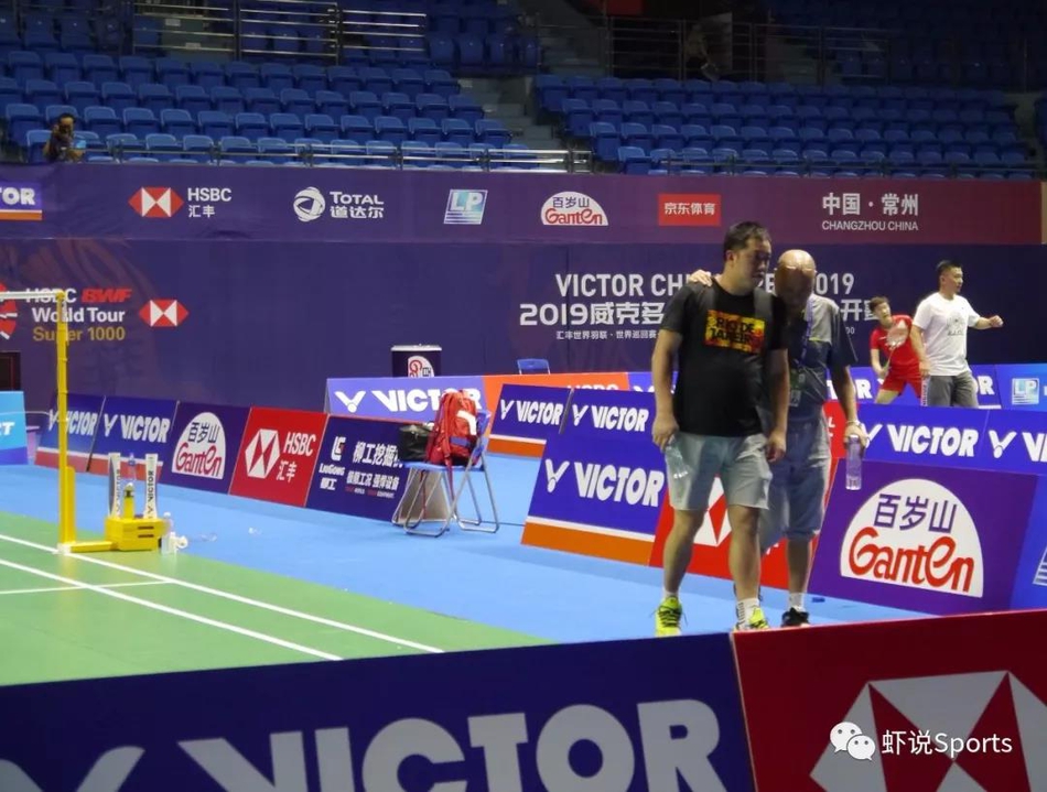 李矛回归国羽后首度公开亮相