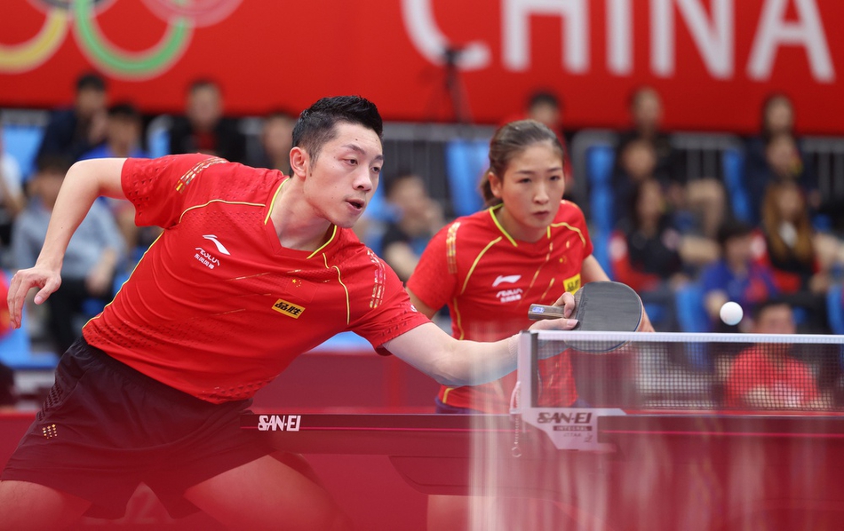 国乒热身赛在山东威海开战