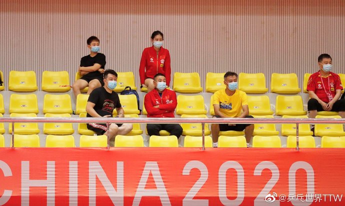 国乒奥运模拟赛首日混双