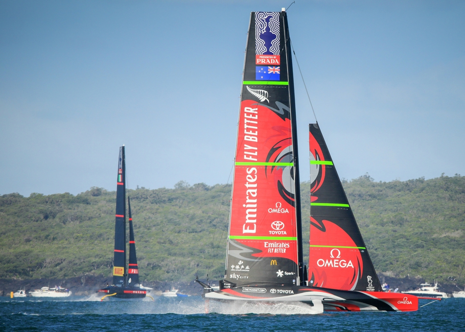 美洲杯帆船赛新西兰酋长队卫冕