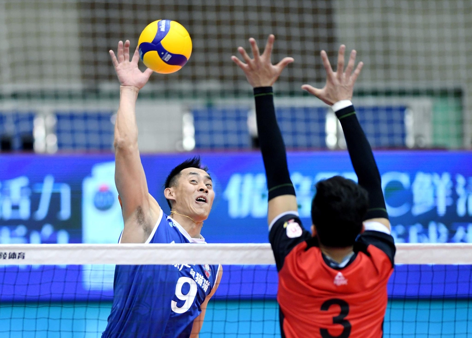 男排联赛江苏3-2浙江获得季军