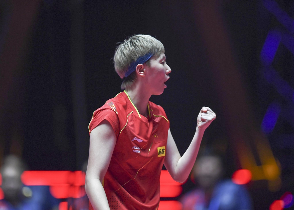 直通赛王曼昱4-2陈梦夺冠