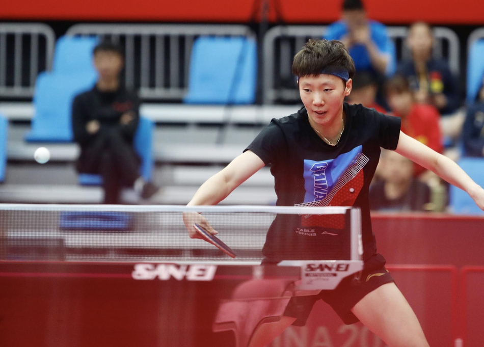 国乒热身赛女子一团夺冠