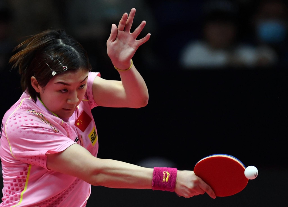 奥运模拟赛陈梦4-2孙颖莎夺冠