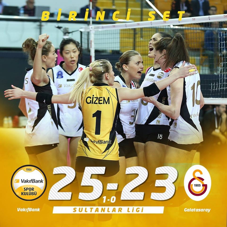 朱婷12分瓦基弗3-0加拉塔萨雷