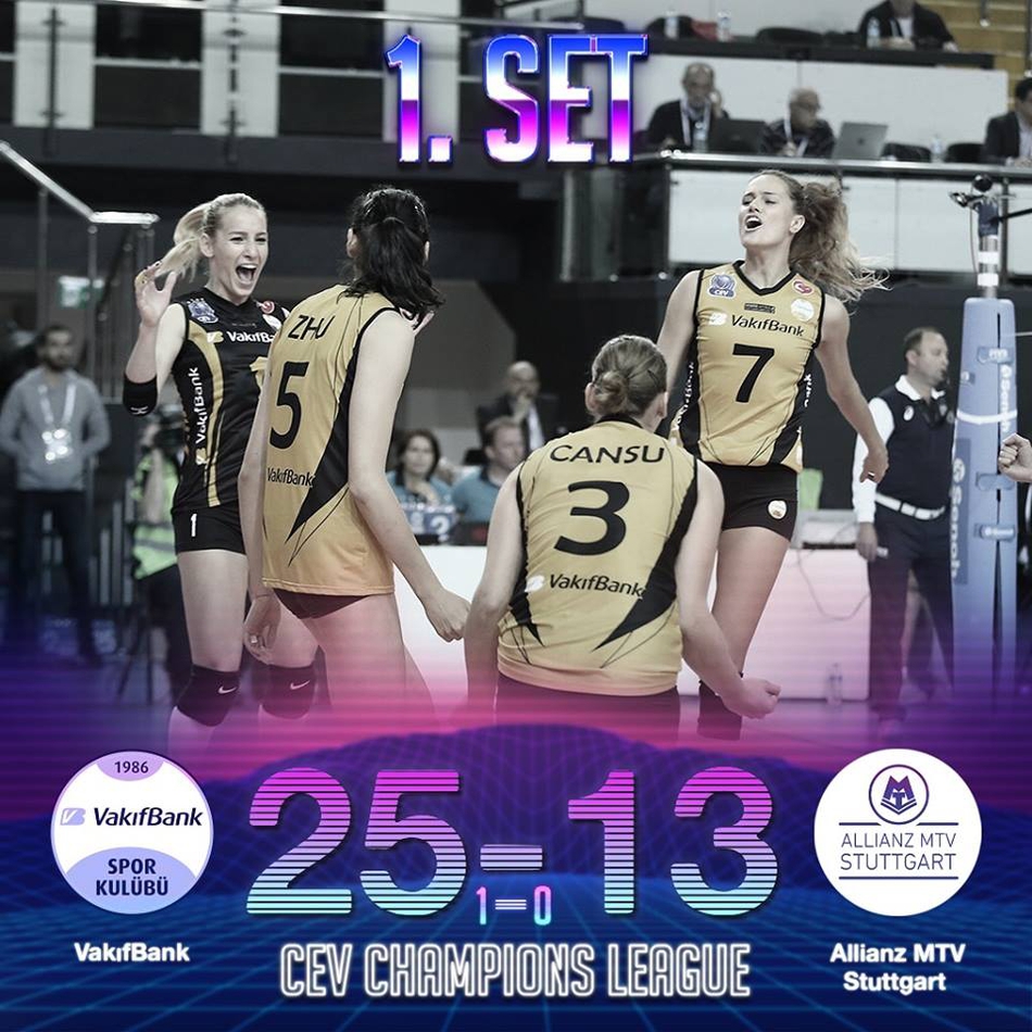 朱婷20分瓦基弗3-1斯图加特