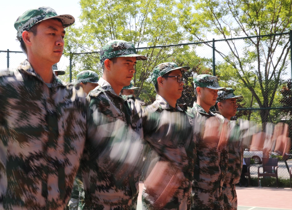 国家帆船帆板队在秦皇岛军训
