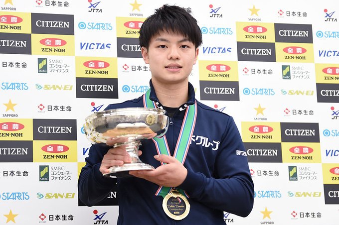 全日本赛宇田幸矢早田希娜夺冠