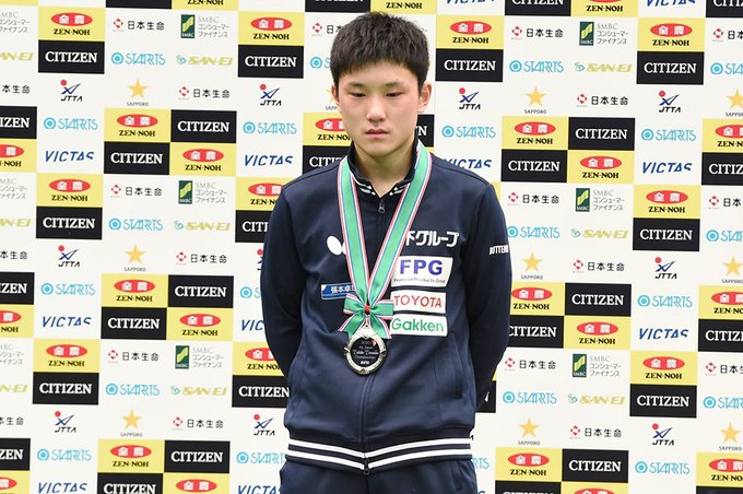 全日本赛宇田幸矢早田希娜夺冠