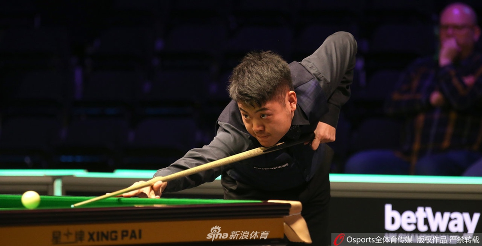 英锦赛梁文博6-4李行进8强