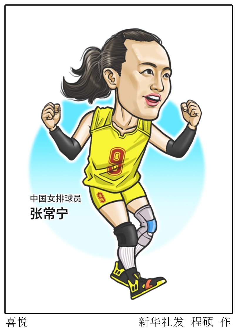 漫画|女排世界杯中国七连胜