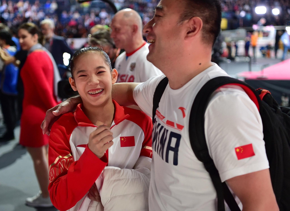 世锦赛唐茜靖全能摘银回顾