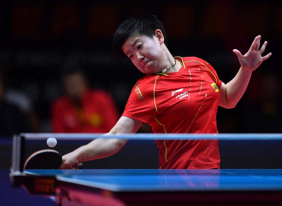 奥运模拟赛陈梦4-2孙颖莎夺冠