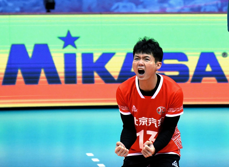 男排超级联赛：北京3-0辽宁