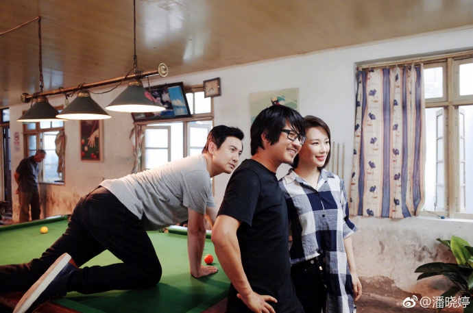 潘晓婷晒《飞驰人生》剧照