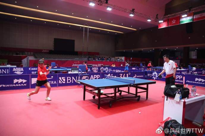 亚运乒球26日开战国乒备战