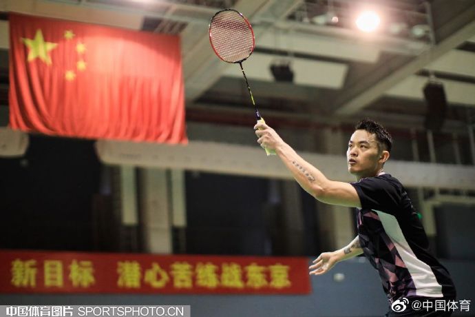 林丹冬训积极备战