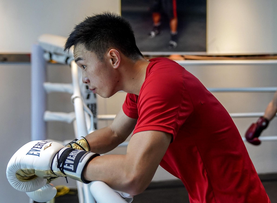 徐灿在昆明训练