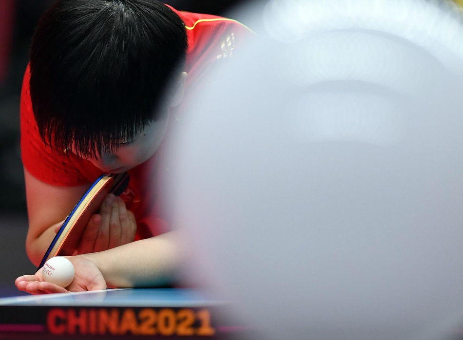 奥运模拟赛陈梦4-2孙颖莎夺冠