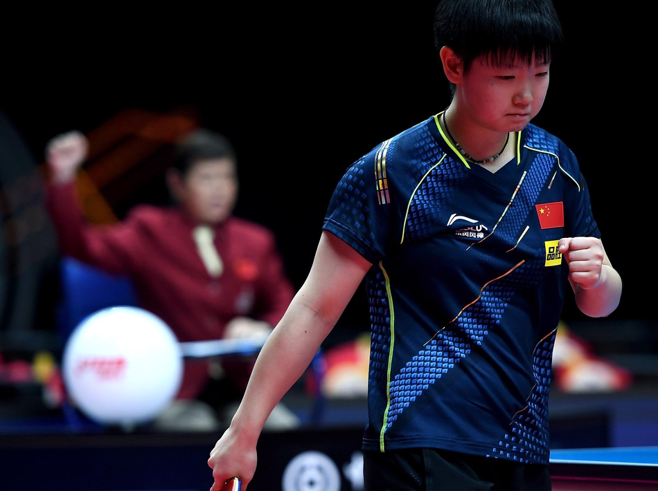 奥运模拟赛孙颖莎晋级女单决赛