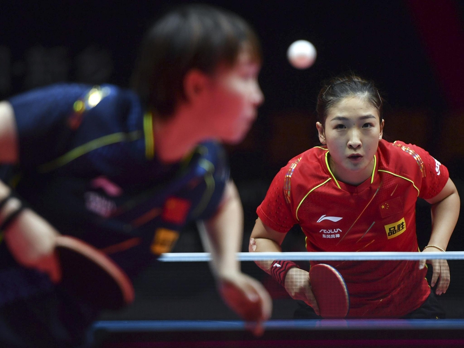 奥运模拟赛朱雨玲4-0刘诗雯