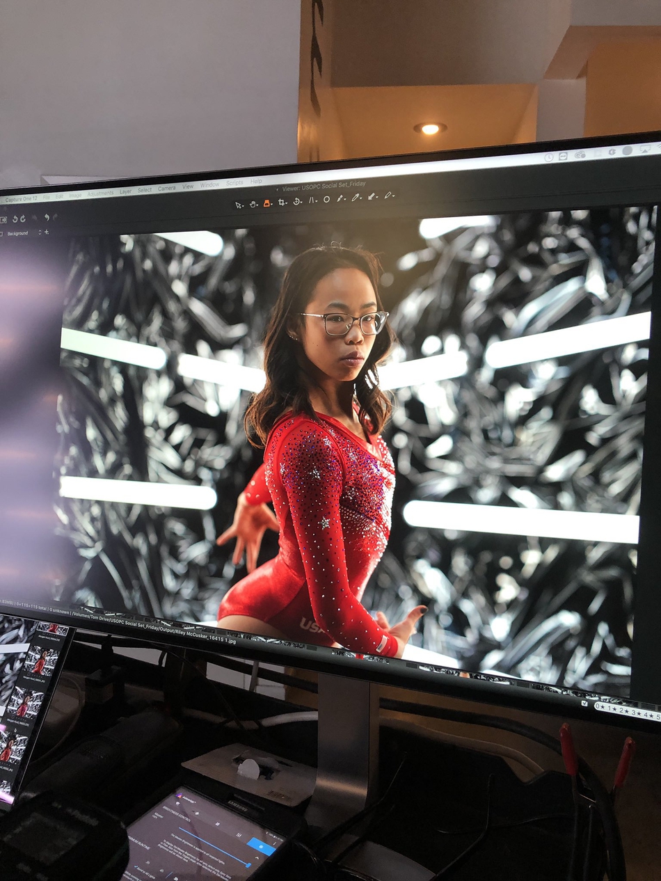 华裔世界冠军在家备战奥运