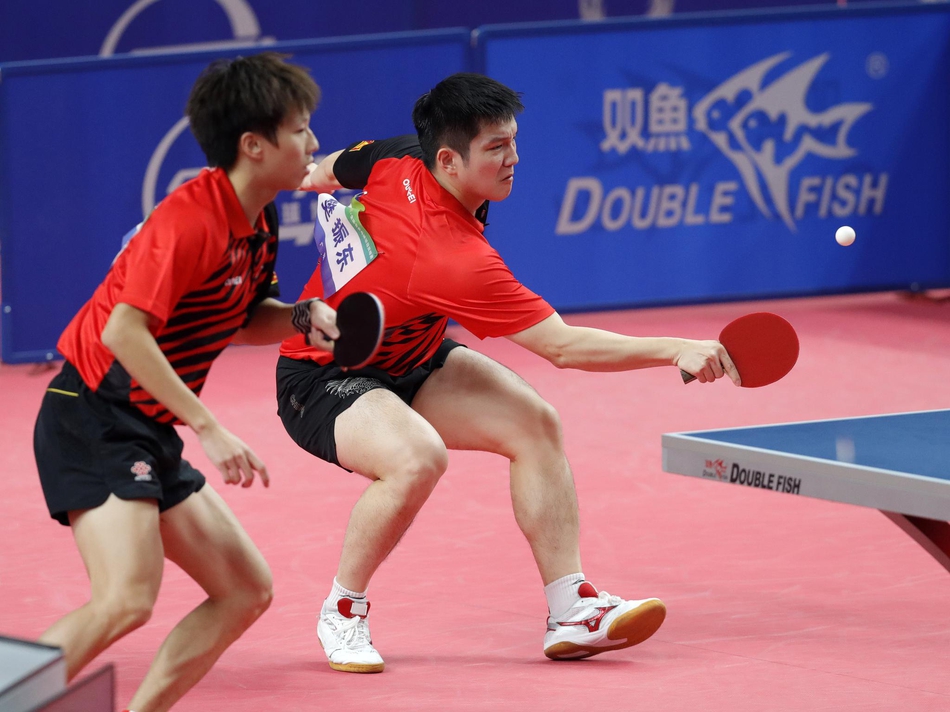 全运资格赛樊振东/林高远晋级