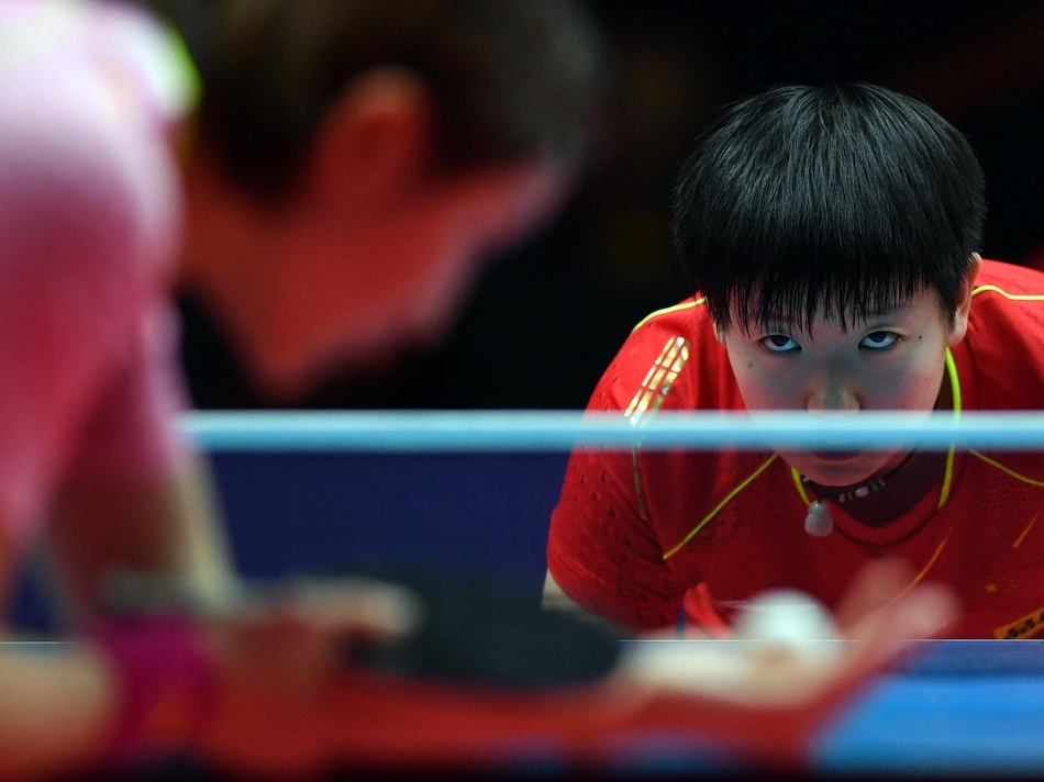 奥运模拟赛陈梦4-2孙颖莎夺冠