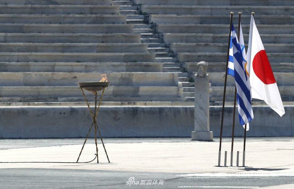 奥运圣火被保存在泛雅典娜体育场