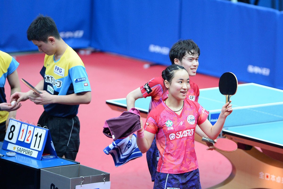 全日本赛伊藤美诚混双夺冠