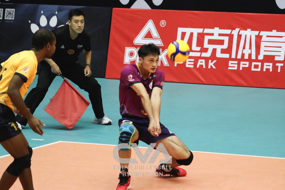 全锦赛上海男排3-1广东