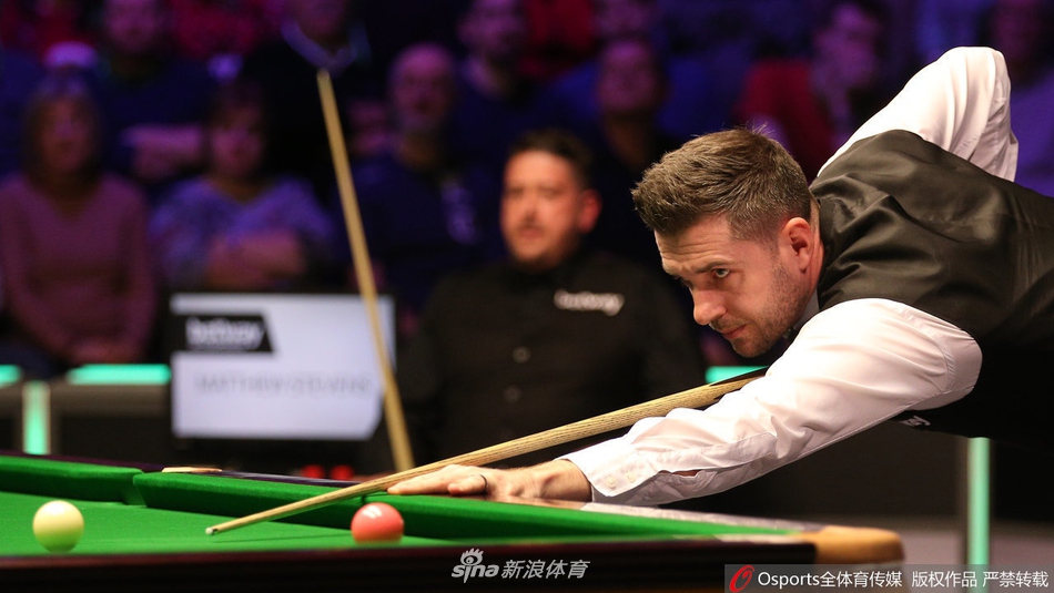 英锦赛第四轮塞尔比5-6史蒂文斯