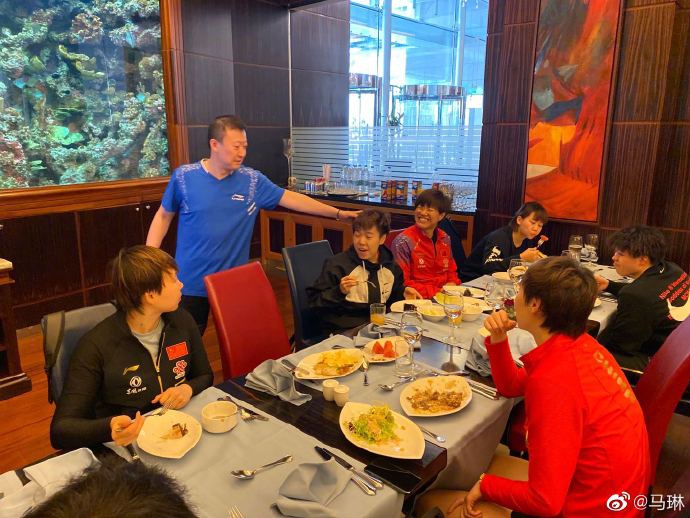 马琳在卡塔尔度过40岁生日