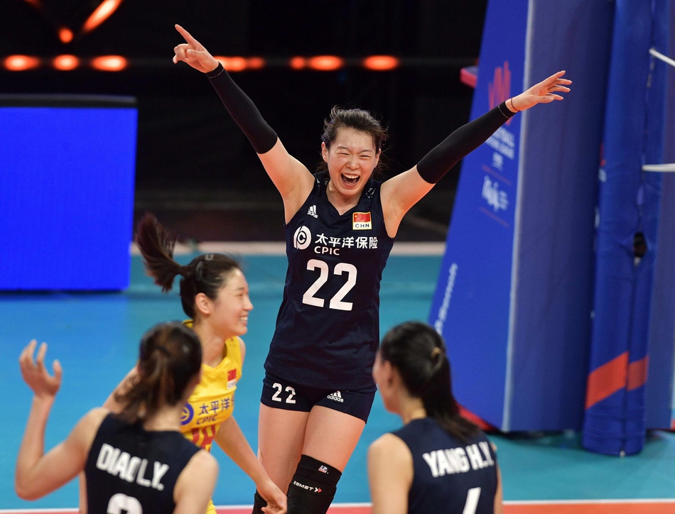 世界女排联赛中国0-3日本