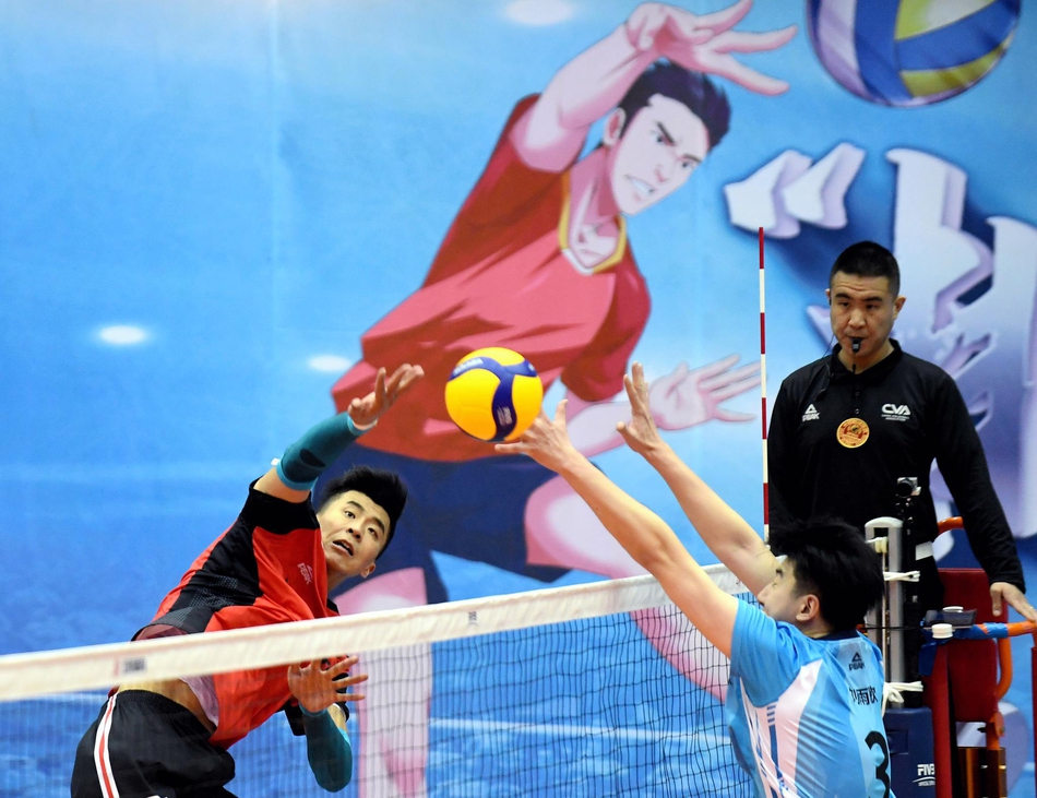 男排超级联赛浙江胜辽宁